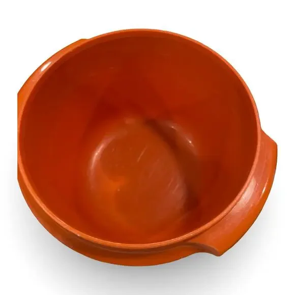 Tupperware Servalier Bowl Set of 5 Orange Yellow Green 886 1323 Sunburst Vintage - Picture 7 of 13